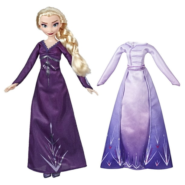 Disney Girls Little Frozen Elsa and Anna Snowflakes of Arendelle Nightgown 